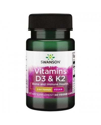 Витамини D3 -amp, K2 - 60...