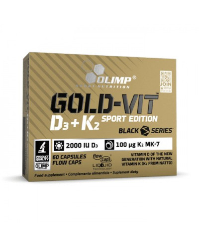 Gold Vit D3 + K2 Sport...