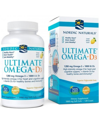 Ultimate Omega-D3 - 1280 mg...
