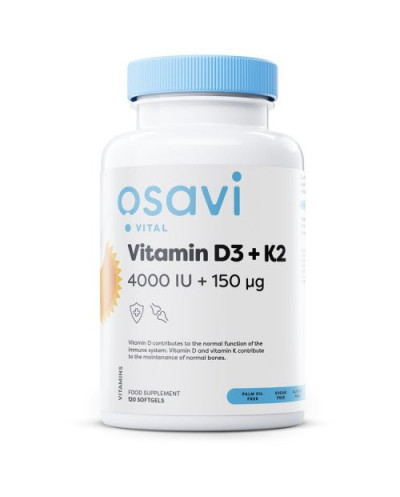 Витамин D3 + K2 - 4000IU +...