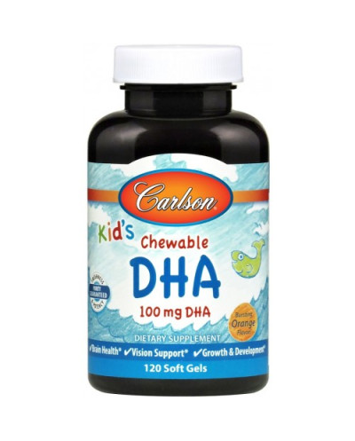 Детска дъвчаща DHA - 100 mg...