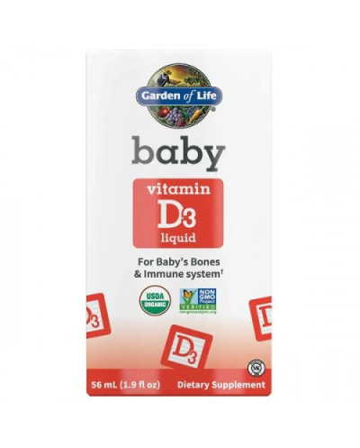 Baby Vitamin D3 Liquid - 56...