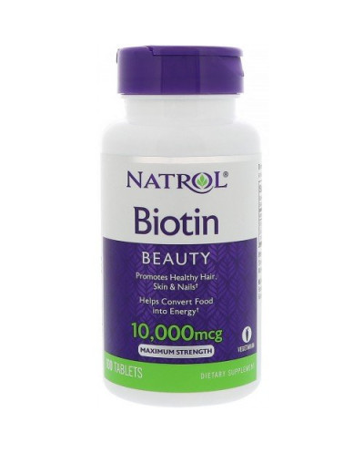 Биотин - 10000mcg - 100 табл