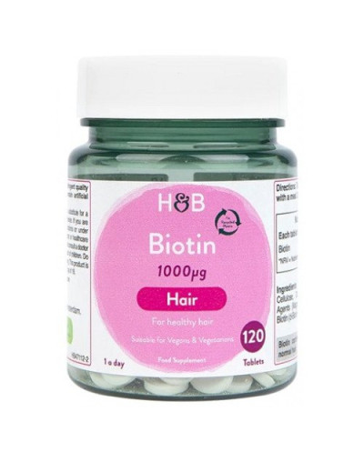 Биотин - 1000mcg - 120 табл